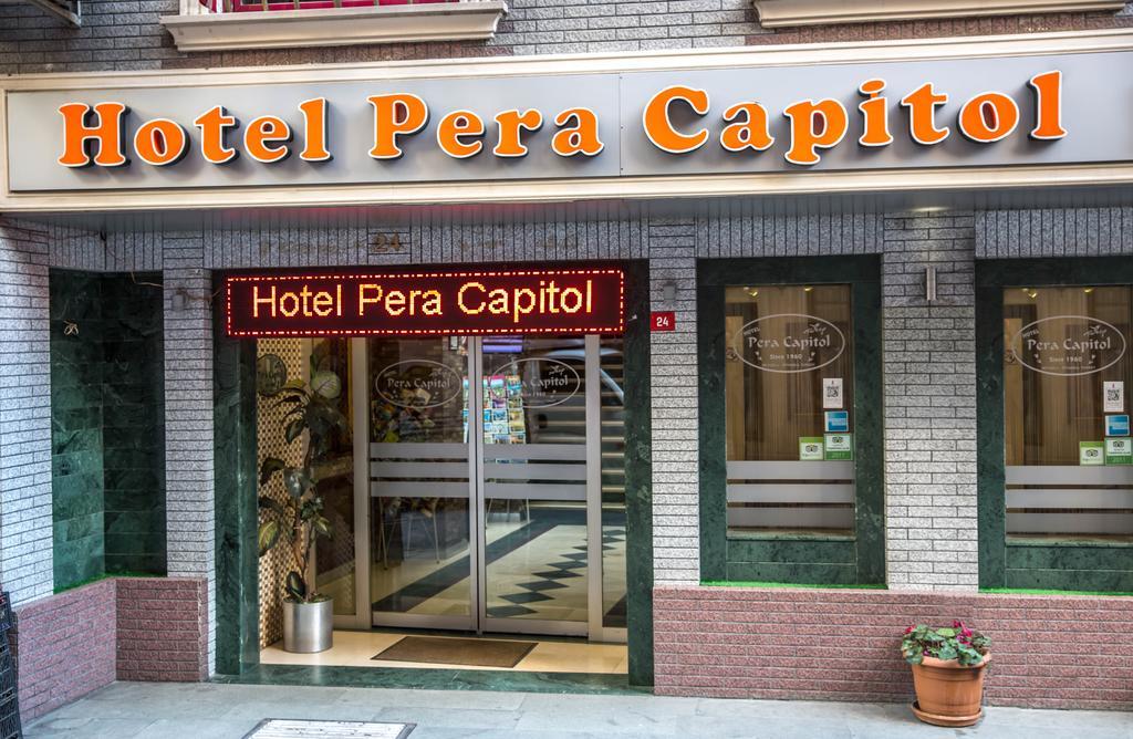 Hotel Pera Capitol Istanbul Eksteriør bilde